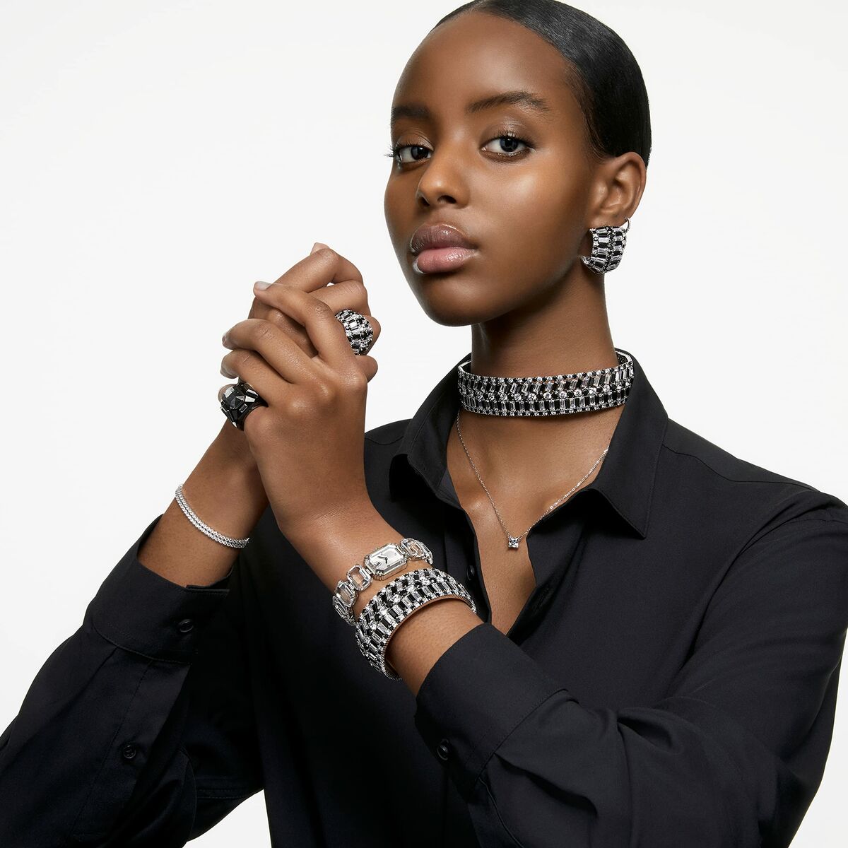 Cercei Damă Swarovski 5636717