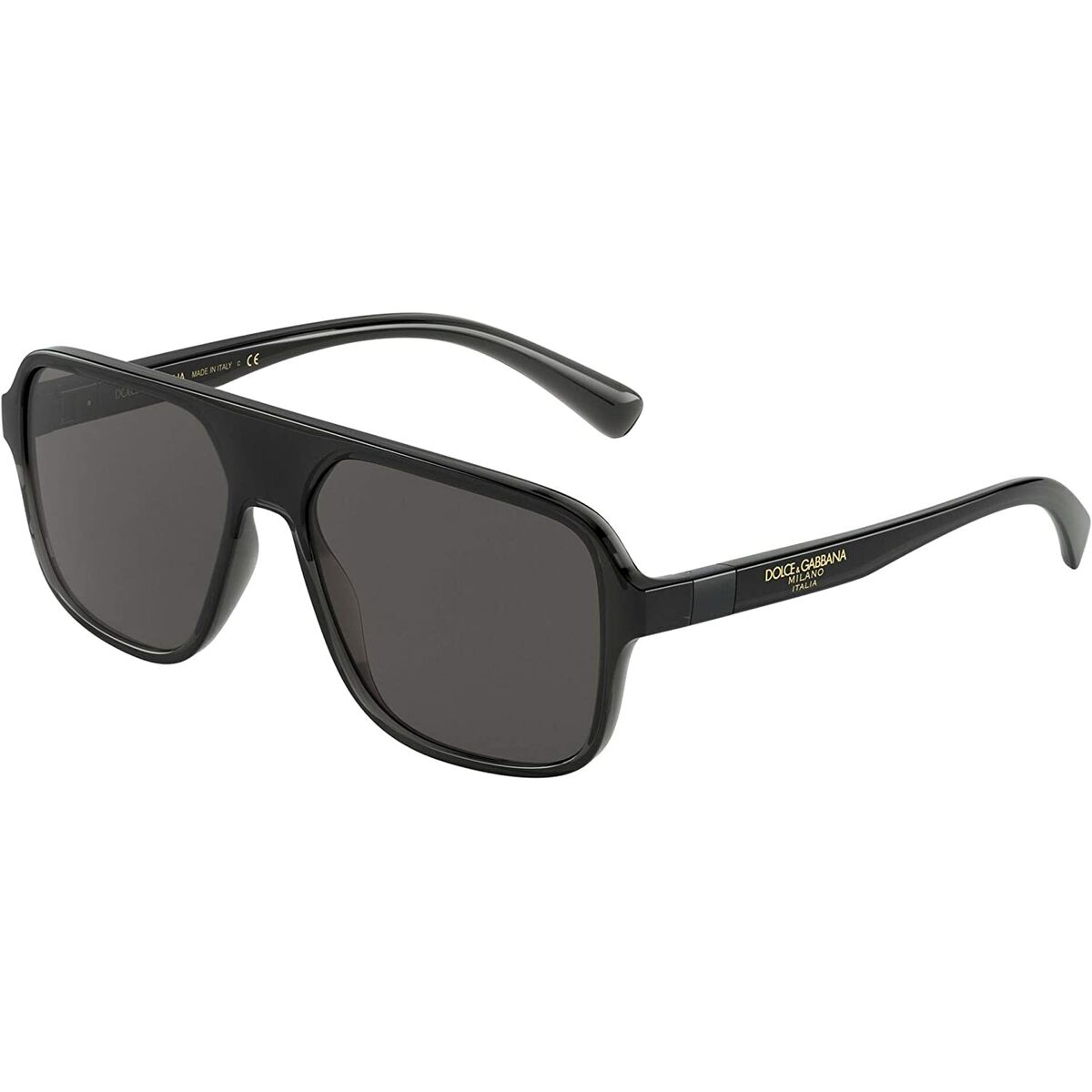 Ochelari de Soare Bărbați Dolce & Gabbana STEP INJECTION DG 6134 Negru