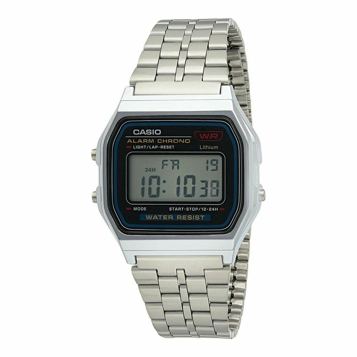 Ceas Unisex Casio A-159WA-N1 Gri (Ø 33 mm)