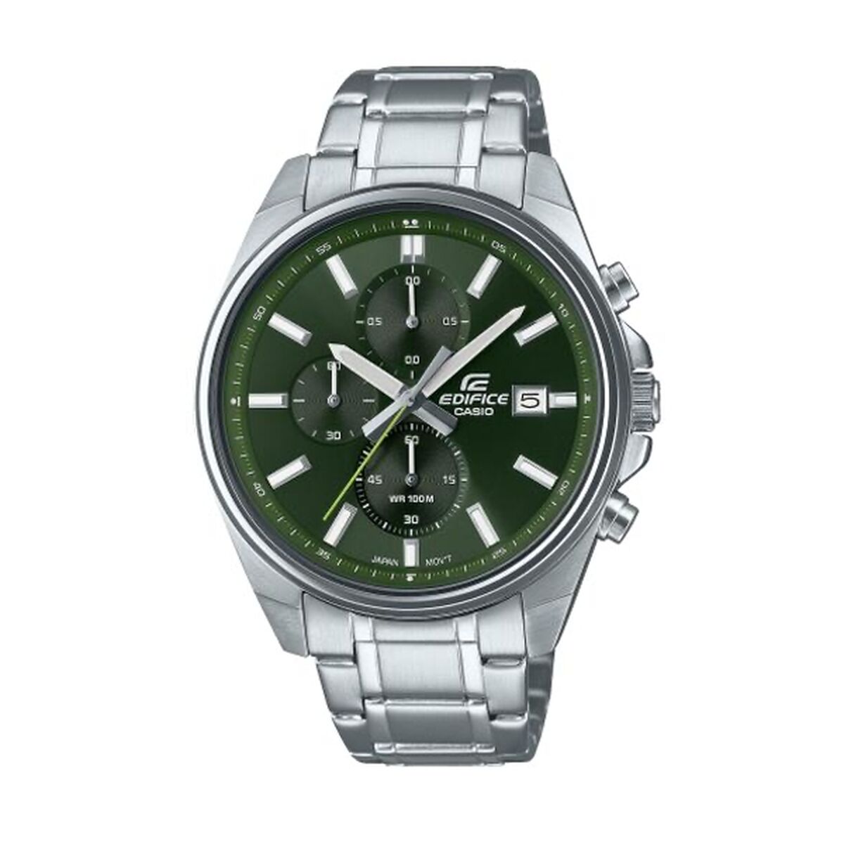 Ceas Bărbați Casio EFV-610D-3CVUEF Verde Argintiu