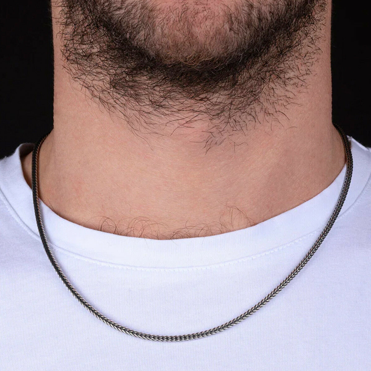 Colier Bărbați Albert M. WSOX00345.S Argintiu