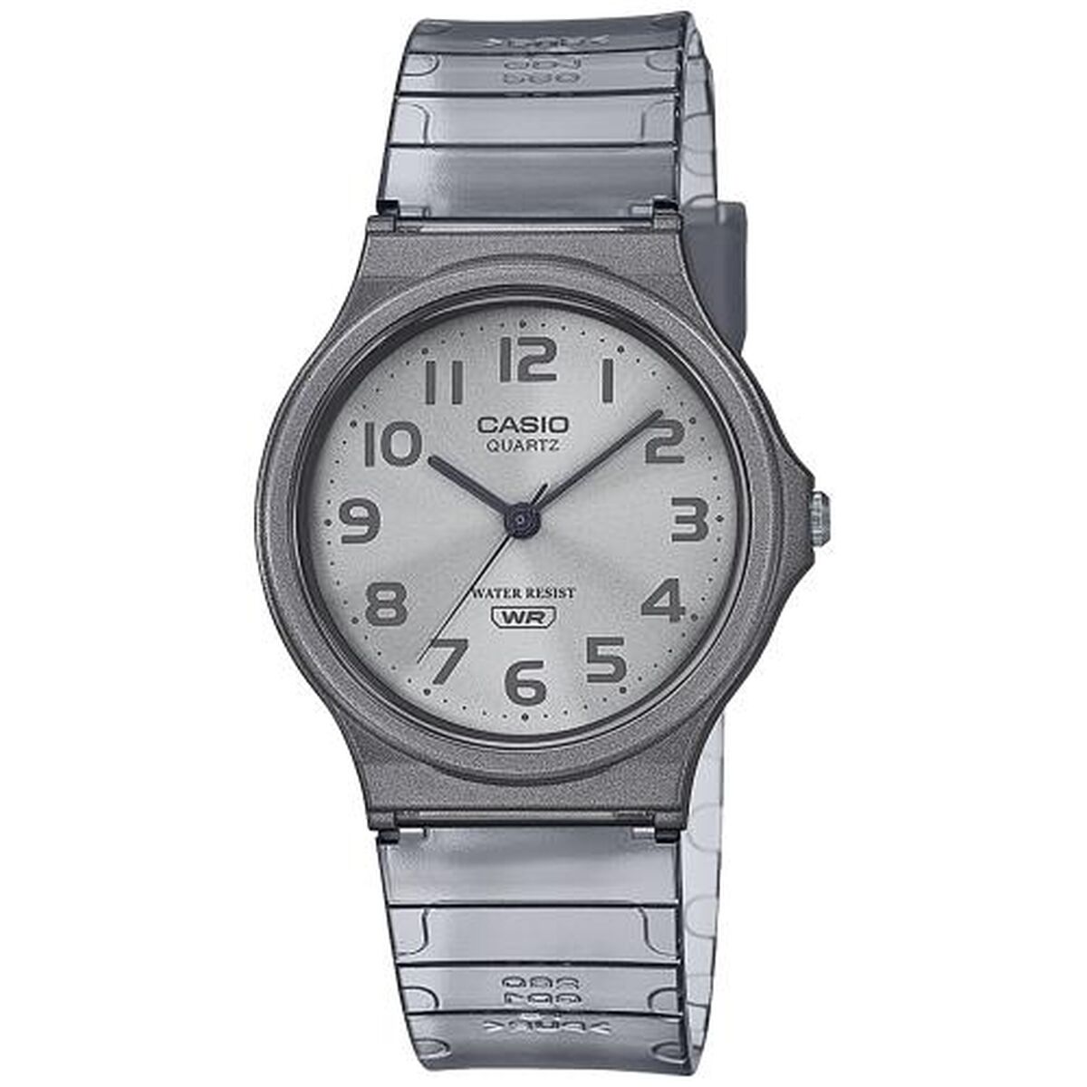 Ceas Unisex Casio POP TRANSLUCID Gri Argintiu (Ø 35 mm)