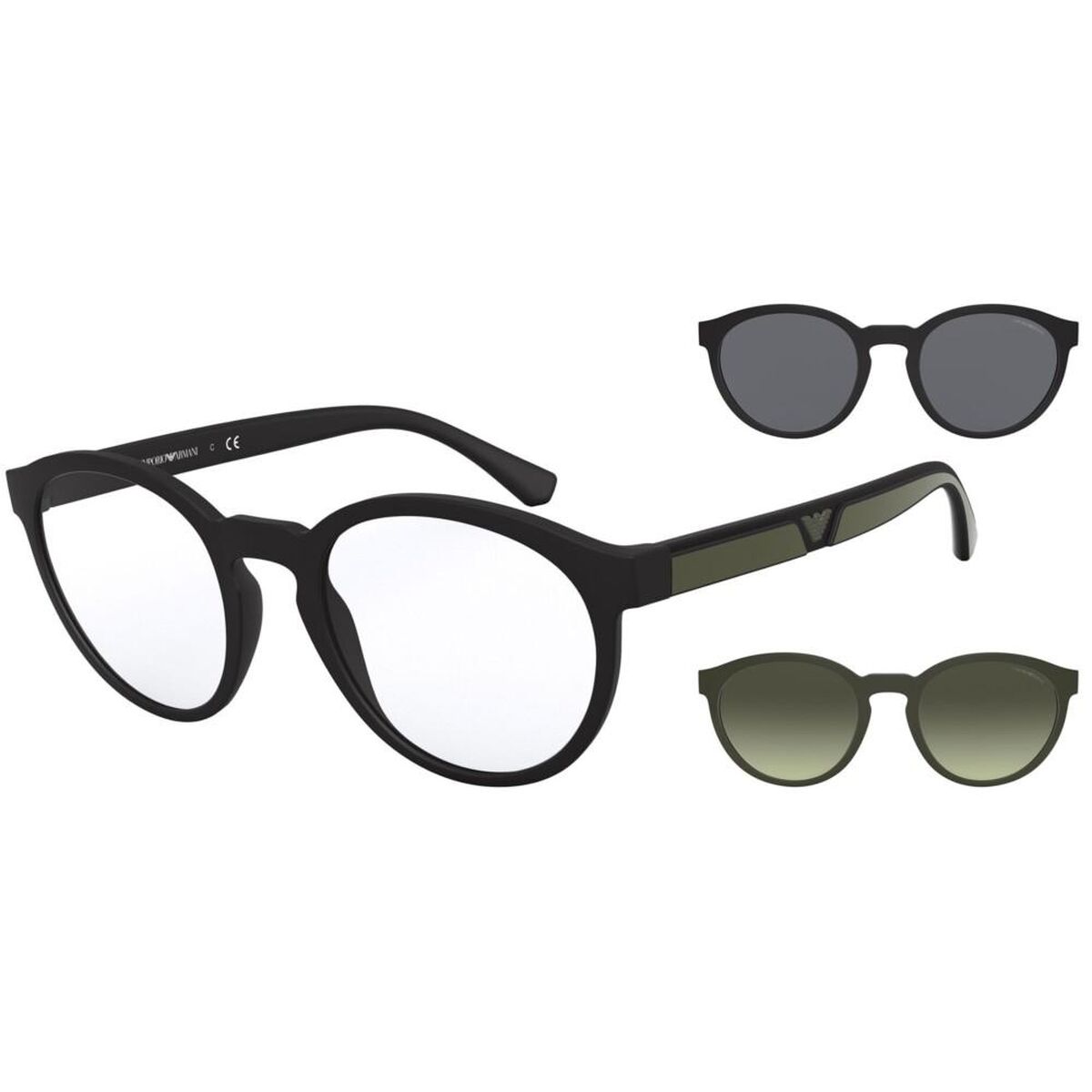 Ochelari de Soare Bărbați Emporio Armani EA 4152 Negru