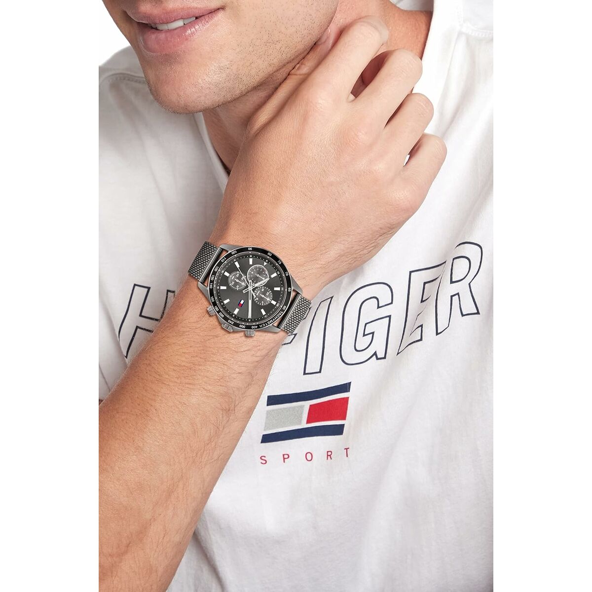 Ceas Bărbați Tommy Hilfiger 1683486 Gri