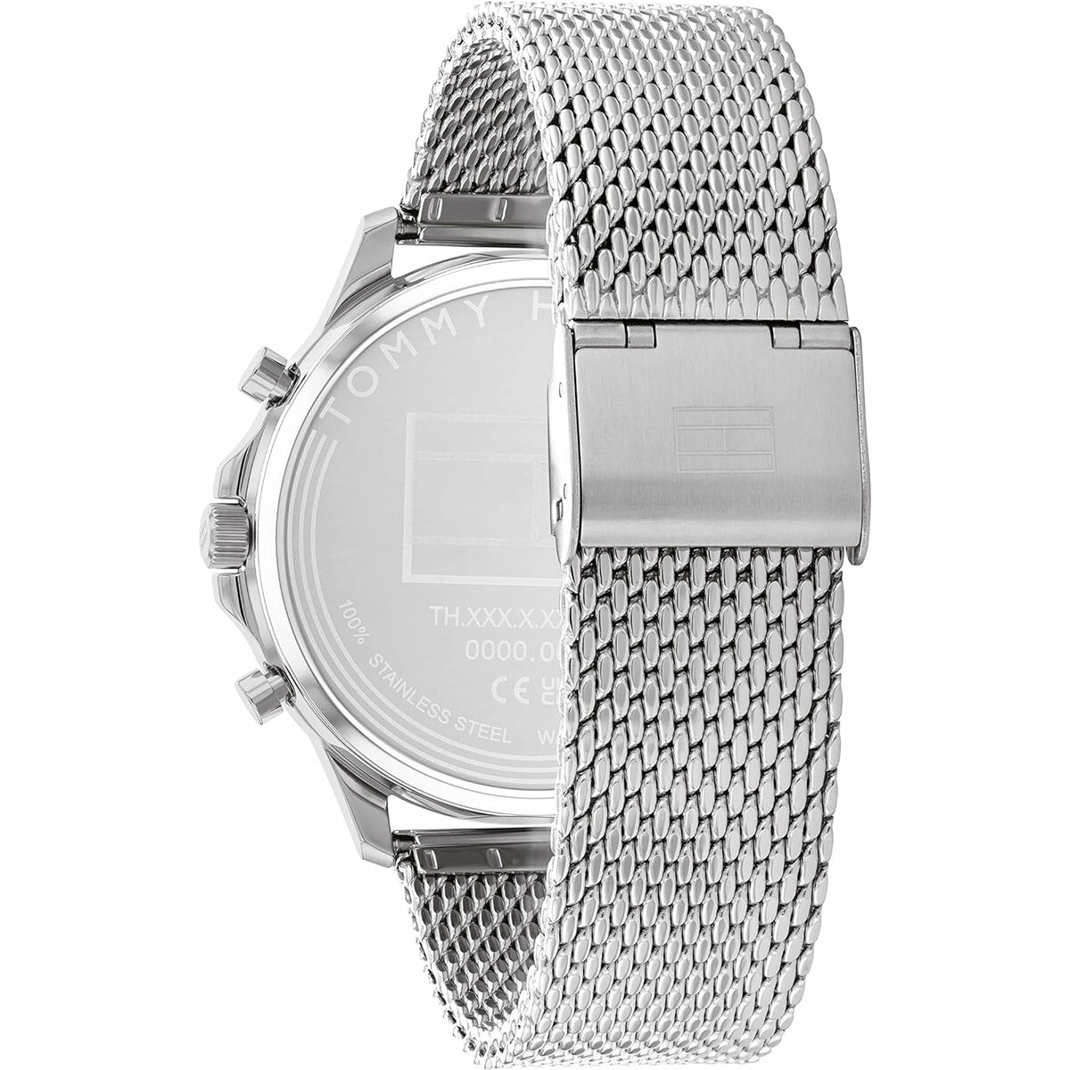 Ceas Bărbați Tommy Hilfiger 1683474 Verde Argintiu