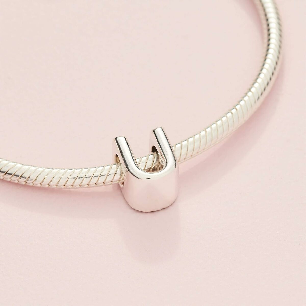 Mărgele Damă Pandora LETTER T SILVER Argintiu