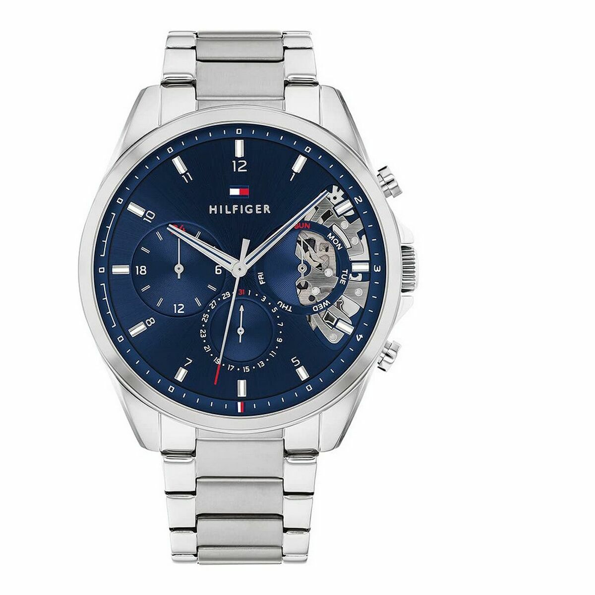 Ceas Bărbați Tommy Hilfiger 1710448 Argintiu