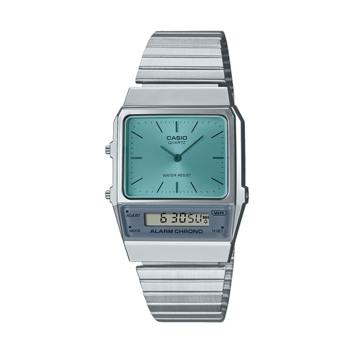 Ceas Unisex Casio VINTAGE EDGY COLLECTION Argintiu (Ø 40 mm)
