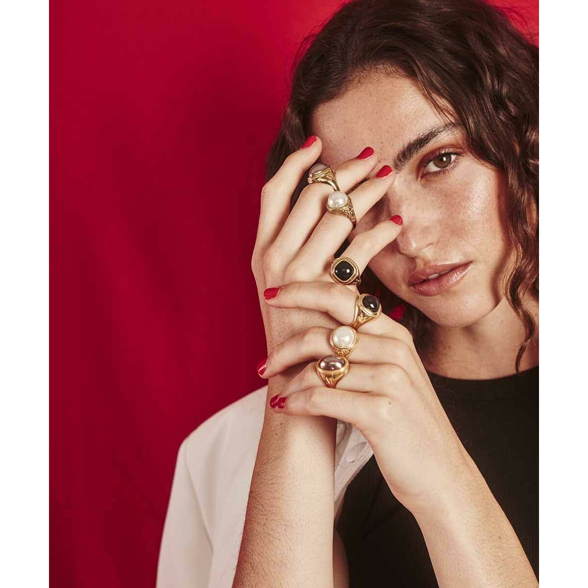 Inel Damă Majorica 17217.07.1.917.010.1 Auriu*