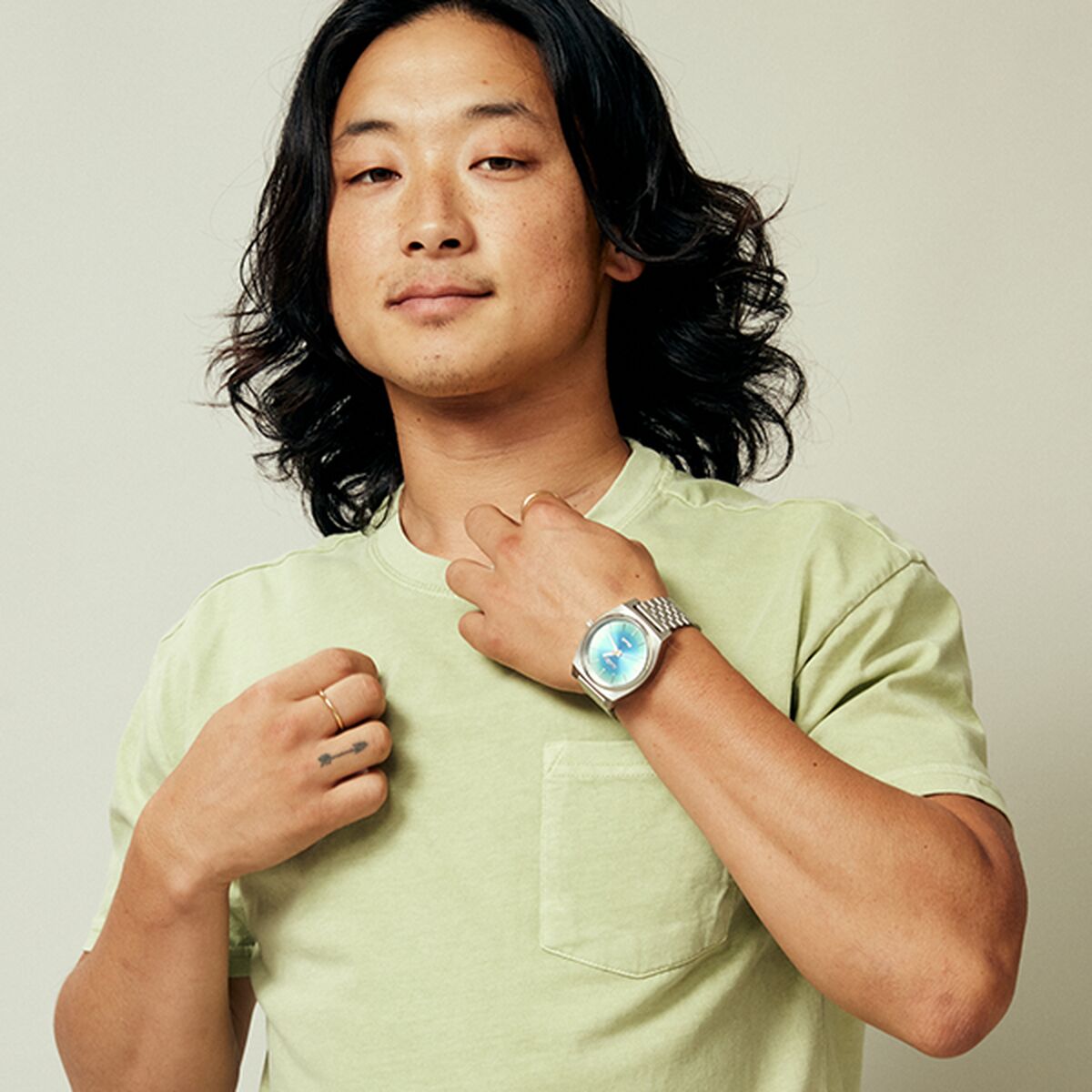 Ceas Bărbați Nixon A1369-5201 Argintiu