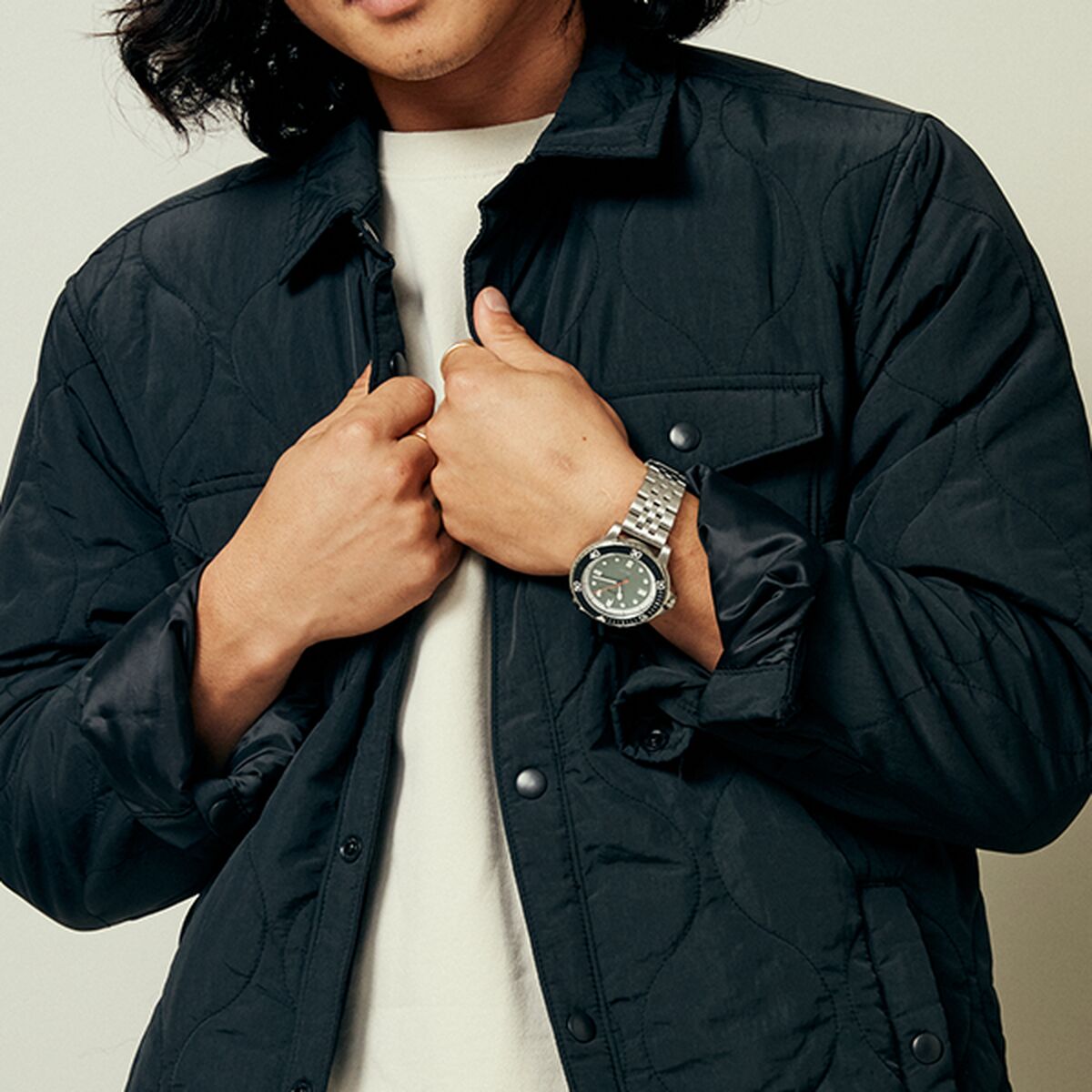 Ceas Bărbați Nixon A1402-5235 Verde Argintiu