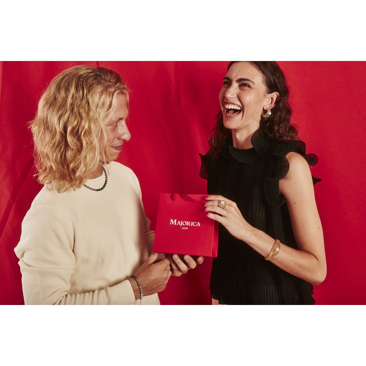 Brățară Damă Majorica 17185.01.2.B00.000.1 Negru