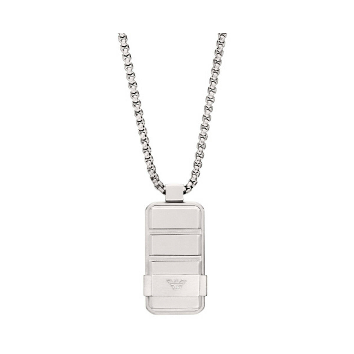 Colier Bărbați Emporio Armani EGS3078040 Argintiu