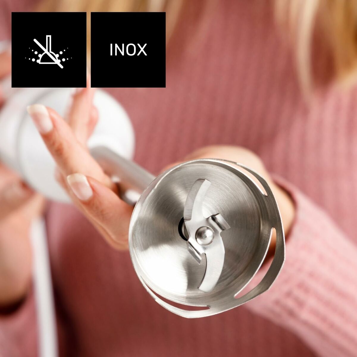 Mixer Manual Taurus BAPI 1200 PURE 1200 W Alb