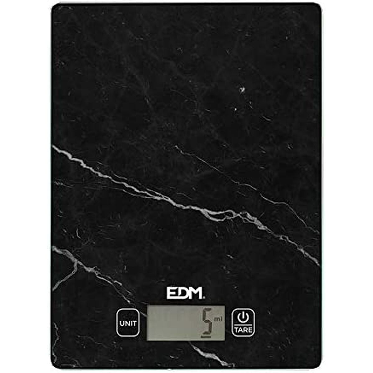 cântarul de bucătărie EDM 07528 Negru 5 kg