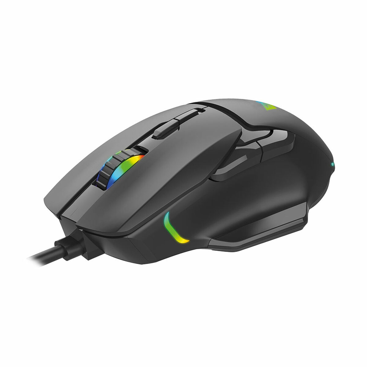 Mouse Gaming cu LED EDM 07753 for players Negru 7200 dpi