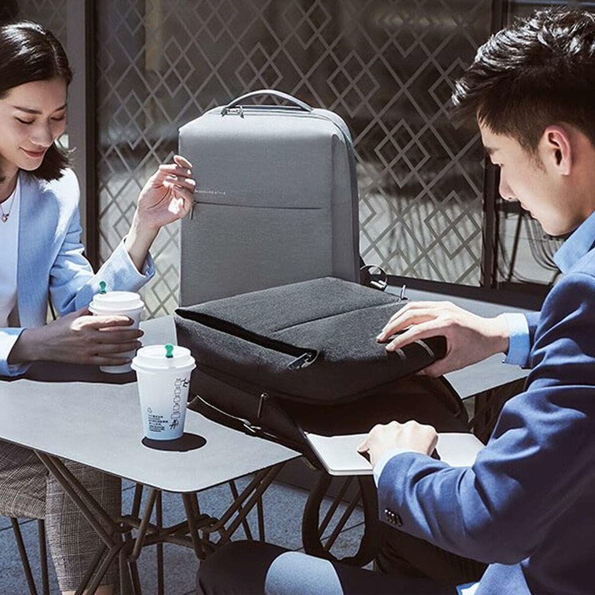 Rucsac pentru Laptop Xiaomi Ulefone watch GPS Gri Gri închis 15,6"