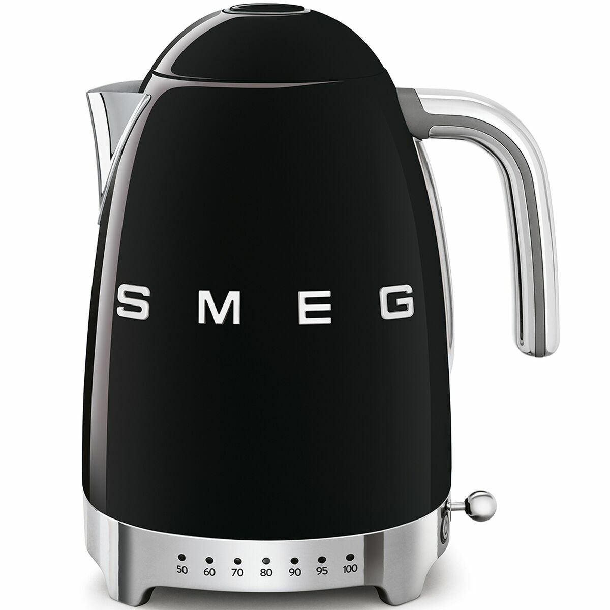 Fierbător Smeg 2400 W 1,7 L Negru Oțel inoxidabil Plastic