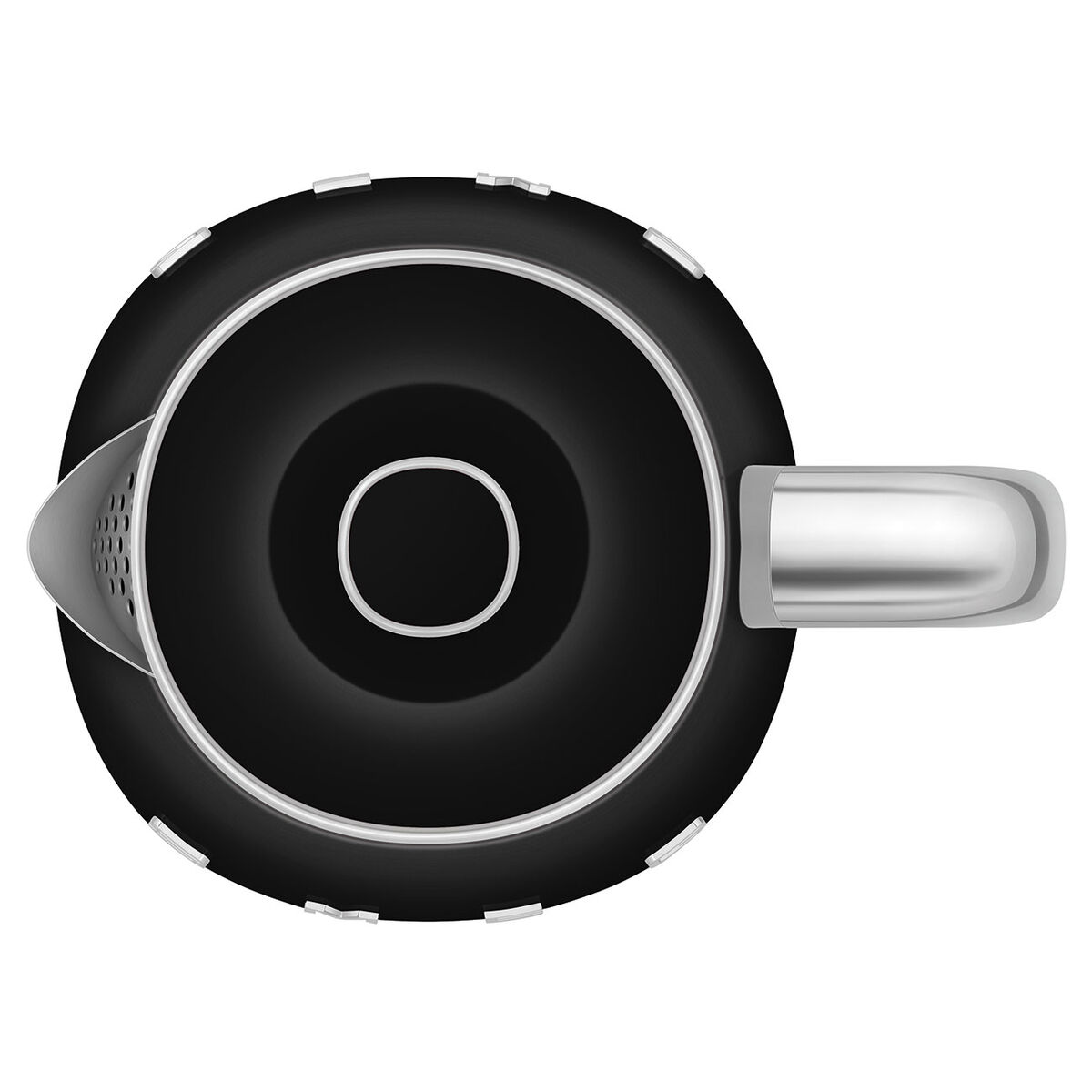 Fierbător Smeg KLF05BLEU 1400 W Anii 50 Negru Oțel inoxidabil 800 ml