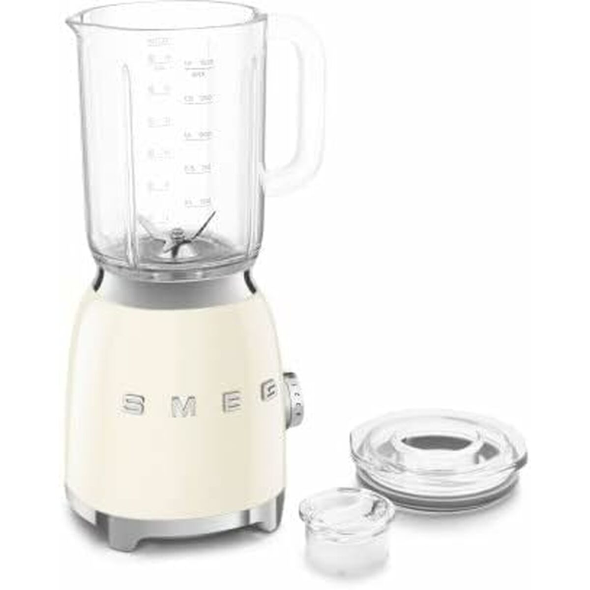 Mixer cu Pahar Smeg BLF03CREU Crem 800 W 1,5 L