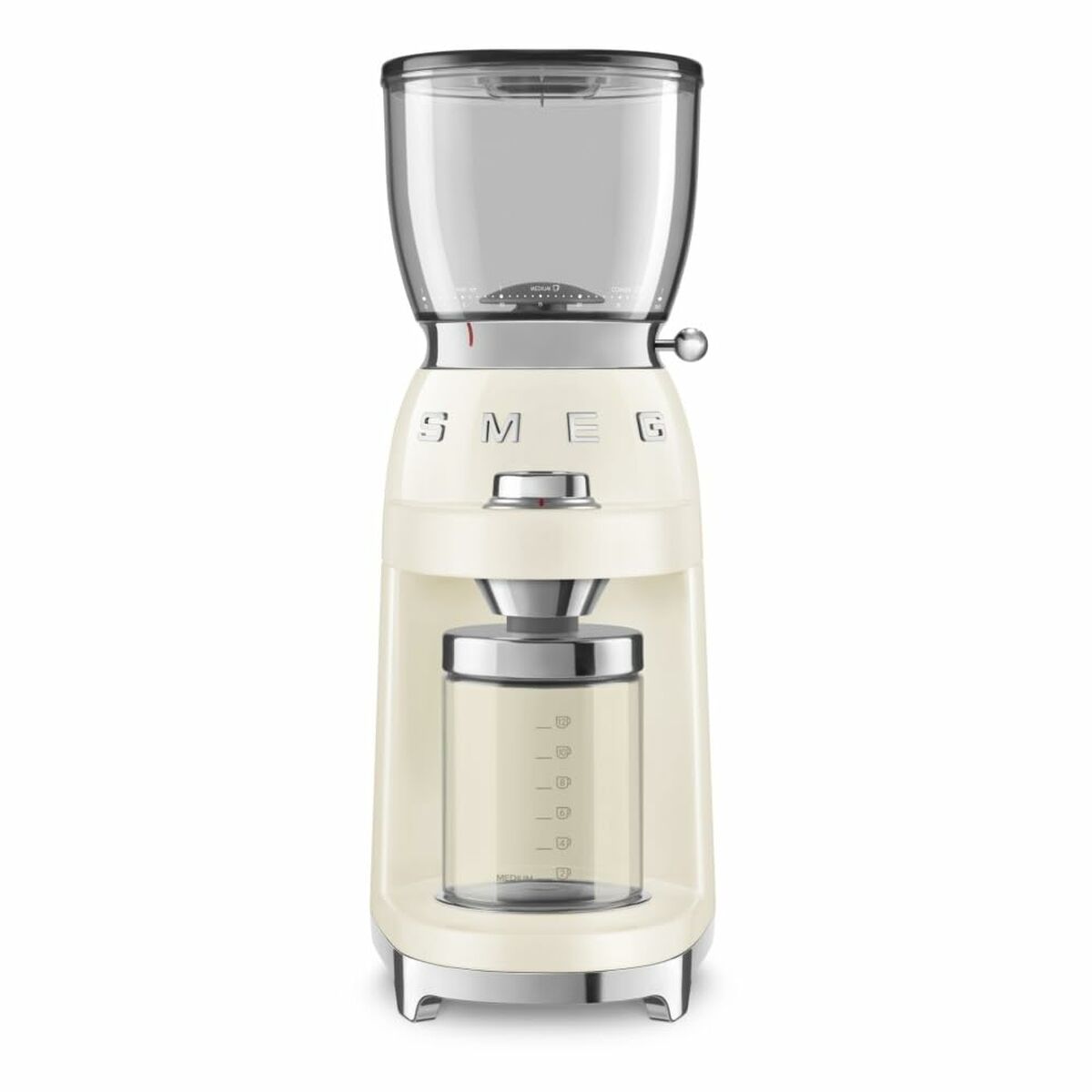 Râșniță electrică Smeg CGF11CREU Transparent Crem 150 W 350 g