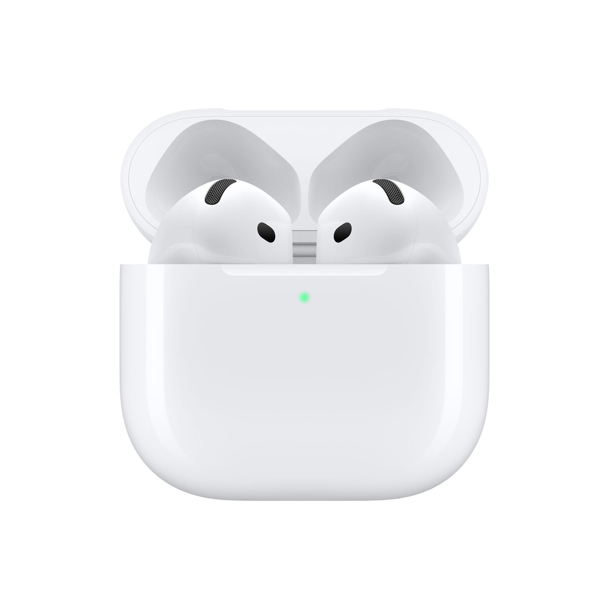 Căști fără fir cu carcasă de încărcare Apple Airpods 4 Alb