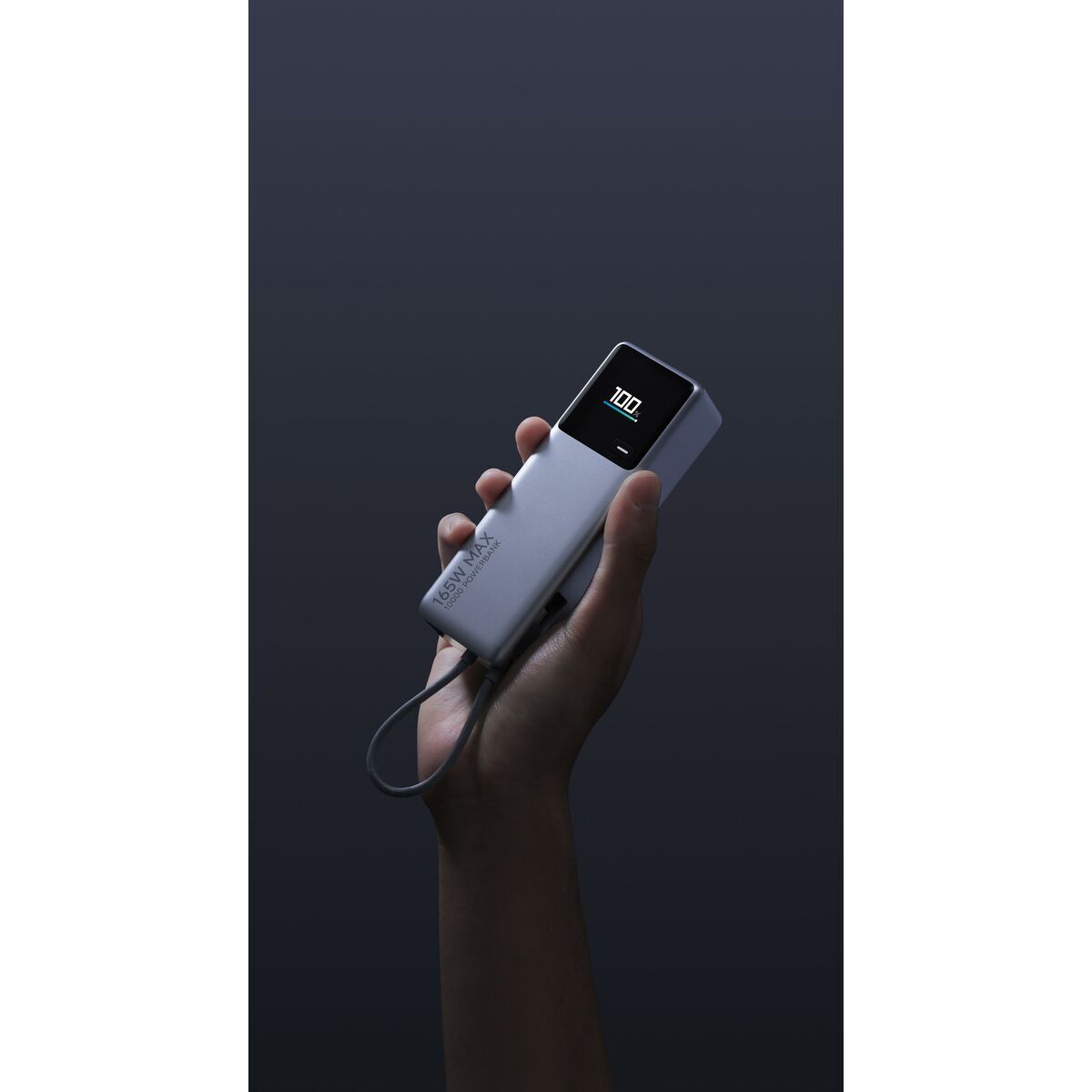 Powerbank Xiaomi Gri 10000 mAh 165 W