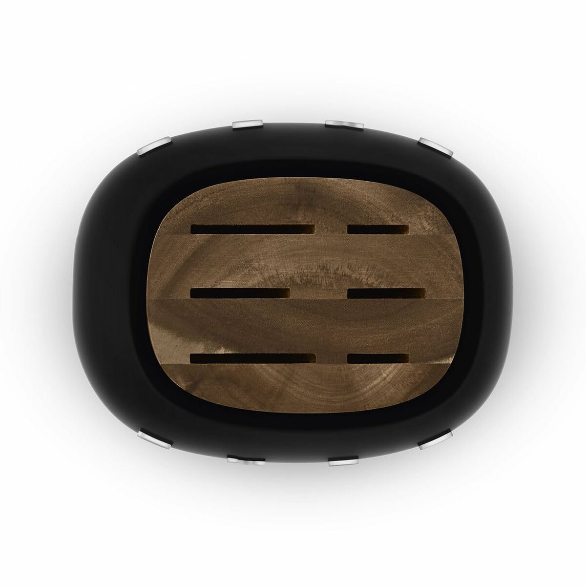 Set de cuțite de bucătărie și suport Smeg KBSF02BL