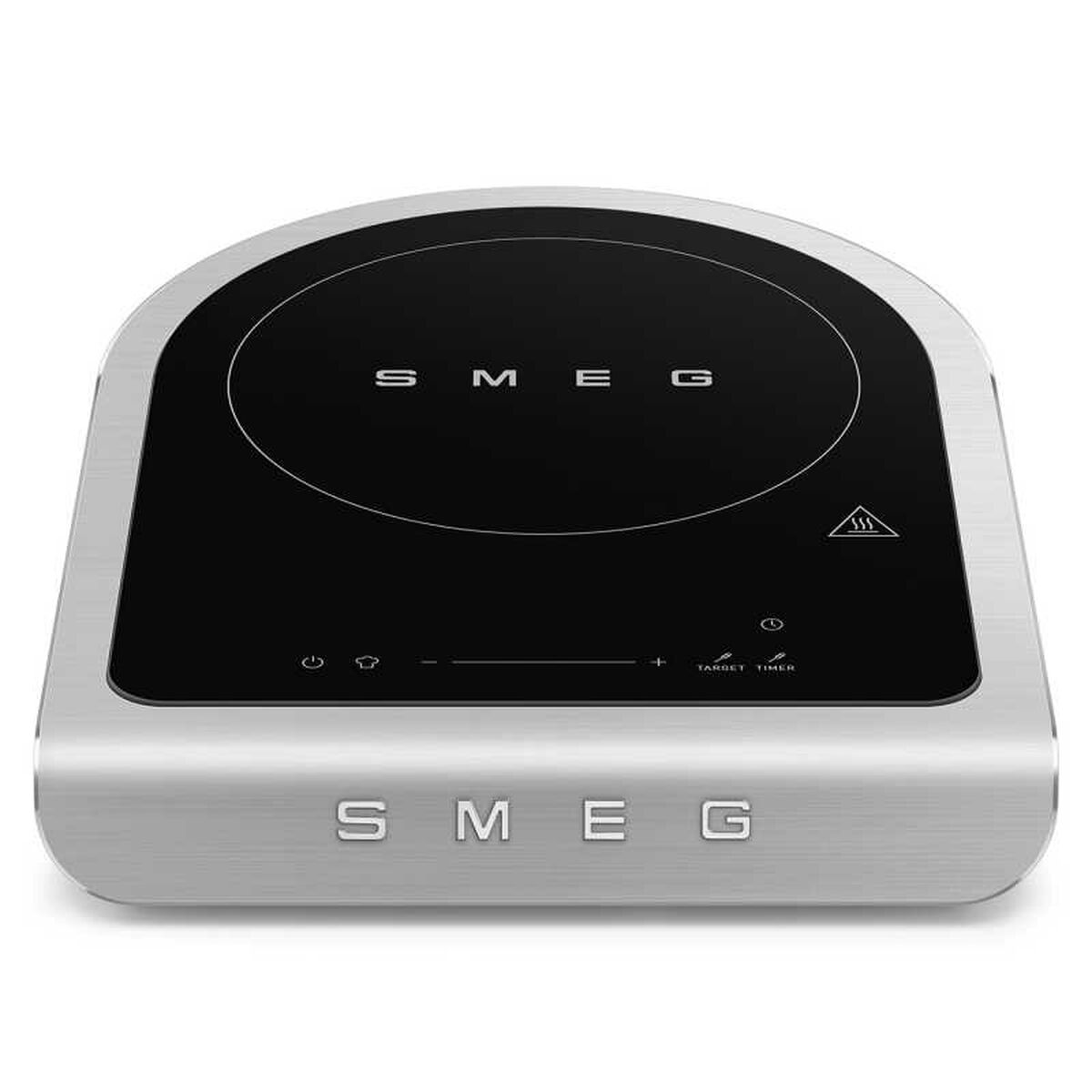 Plită cu Inducție Smeg PIC01BLMEU 2100 W Portabil Negru