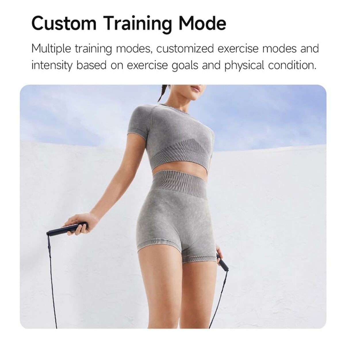 Coardă de sărit inteligentă Xiaomi BHR6944GL Negru 300 cm