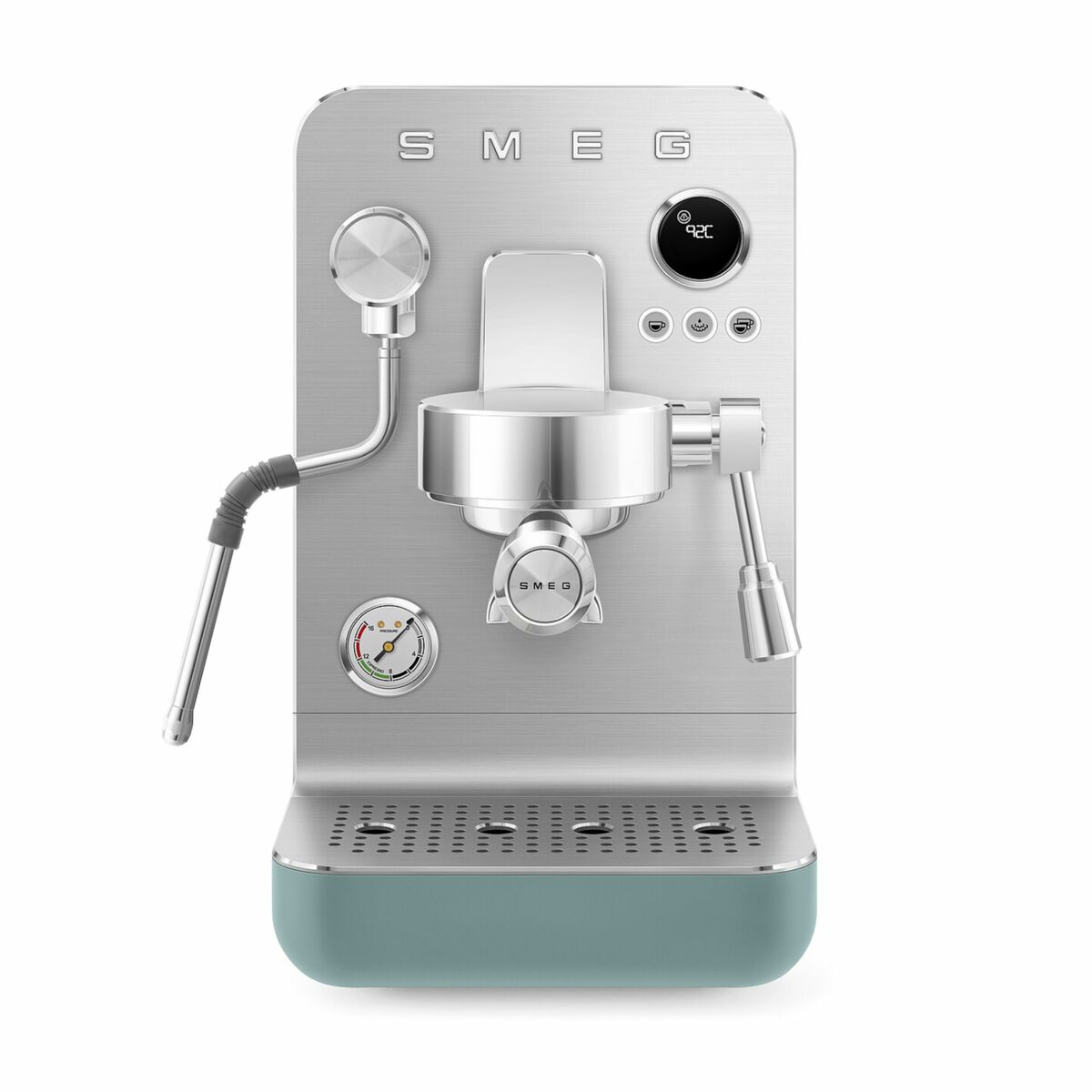 Cafetieră Express cu Braț Smeg EMC02EGMEU Verde 1350 W 1 L