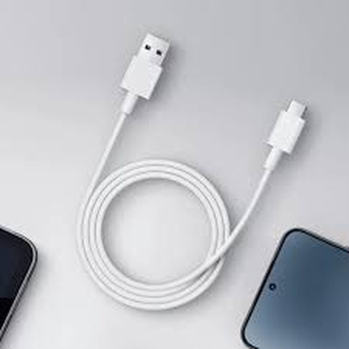 Cablu USB A la USB-C Xiaomi Alb 1 m