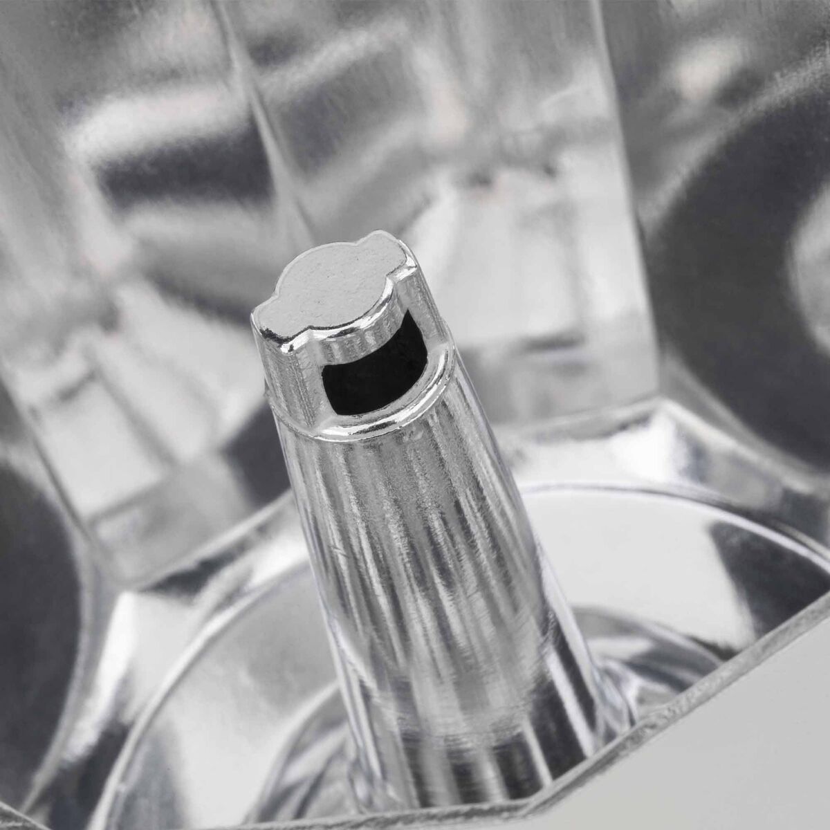 Cafetieră Italiană JATA HCAF2409 Crem Aluminiu 9 Cești