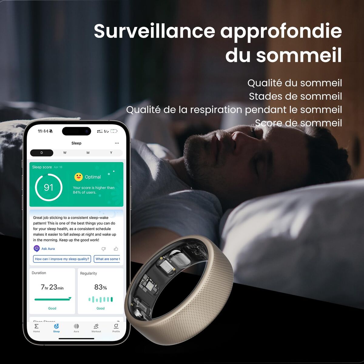 Brățară de Activitate Amazfit W2321TY1N Titaniu 2"