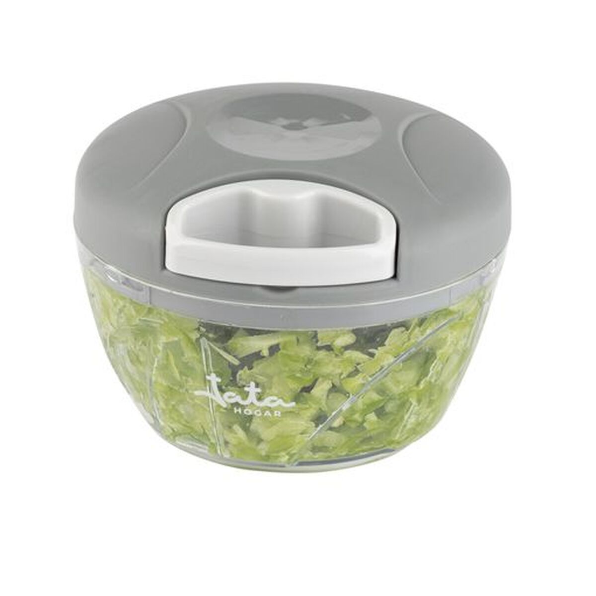 Mini Chopper manual cu funie JATA HMAQ4557      * Gri Oțel inoxidabil