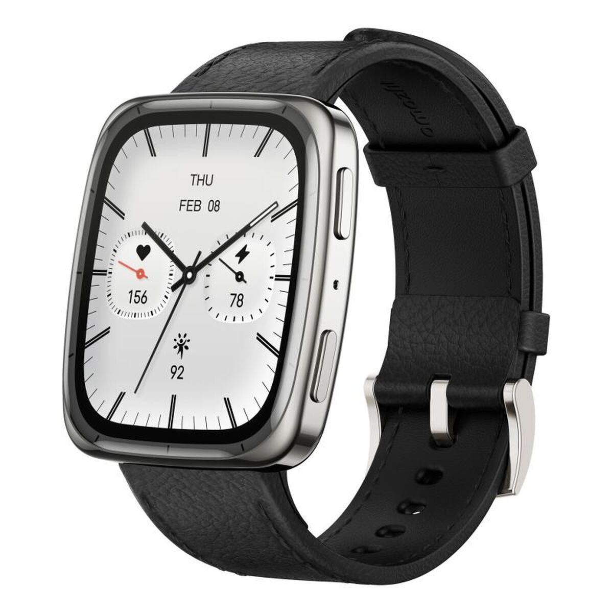 Smartwatch Amazfit ACTIVE 2 SQUARE W2434GL2N Negru Oțel 1,75"