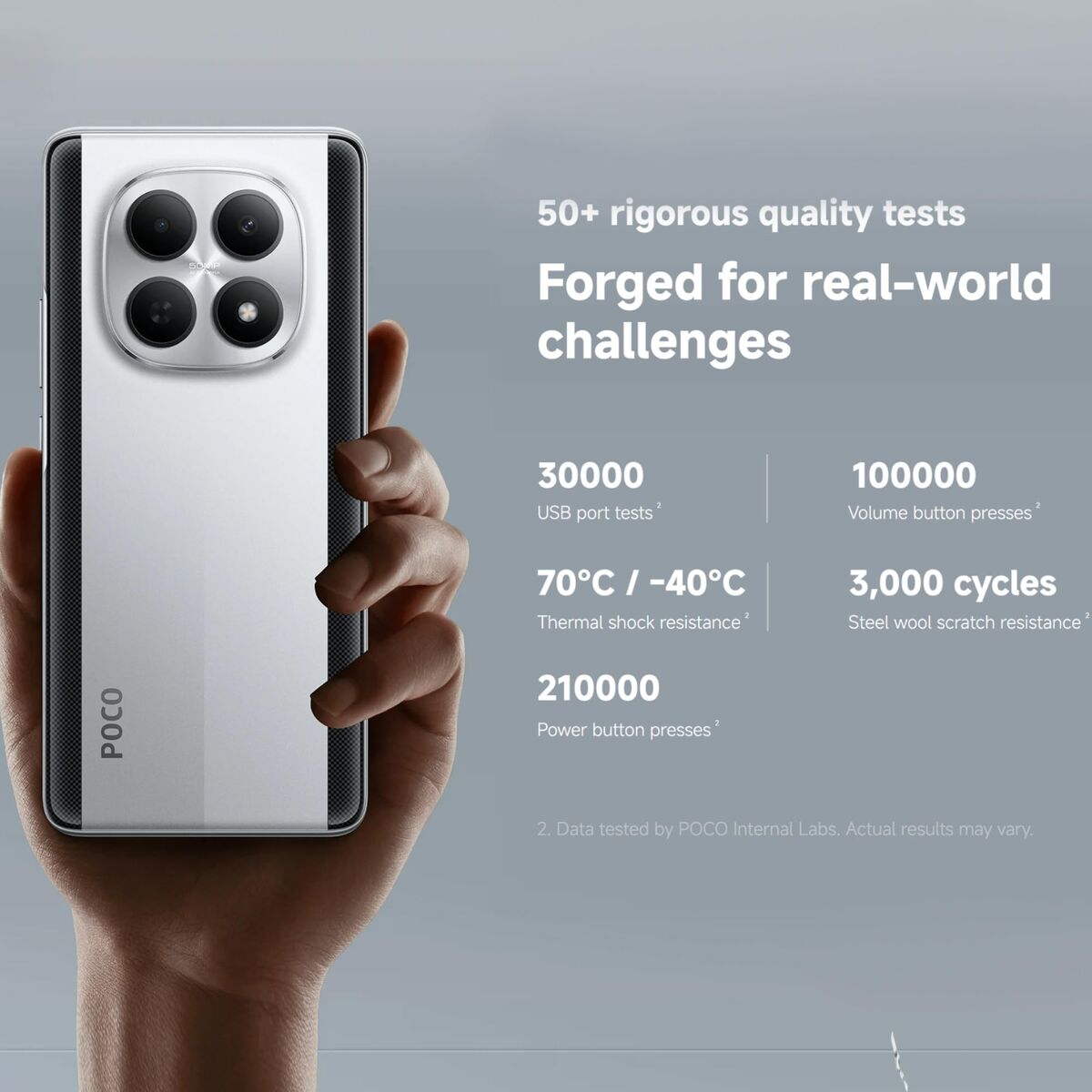 Smartphone Poco 8 GB RAM 256 GB Argintiu