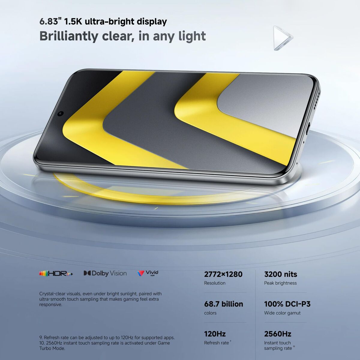 Smartphone Poco 12 GB RAM 512 GB Argintiu