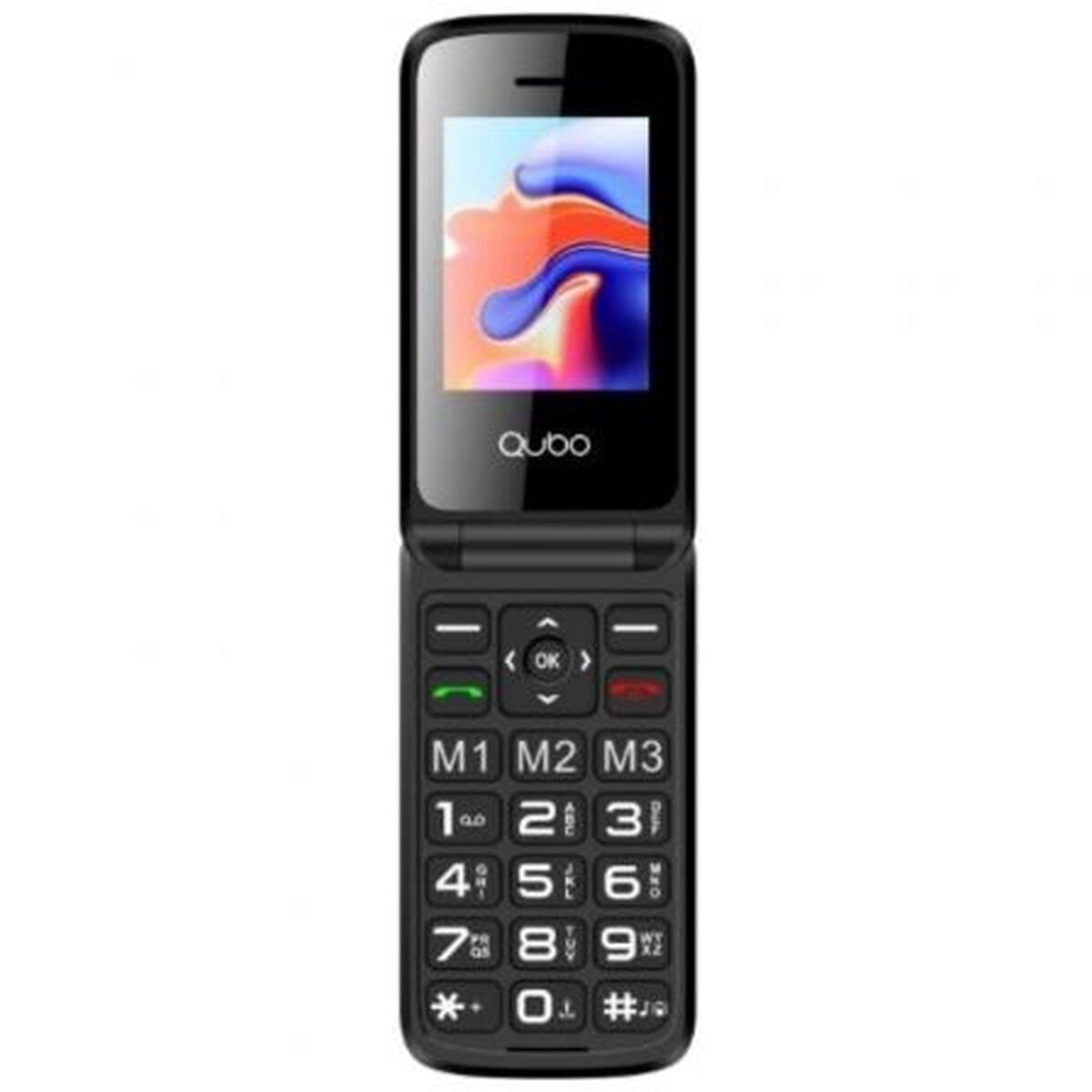 Telefon Mobil pentru Persoane Vârstnice Qubo Qubo X-247