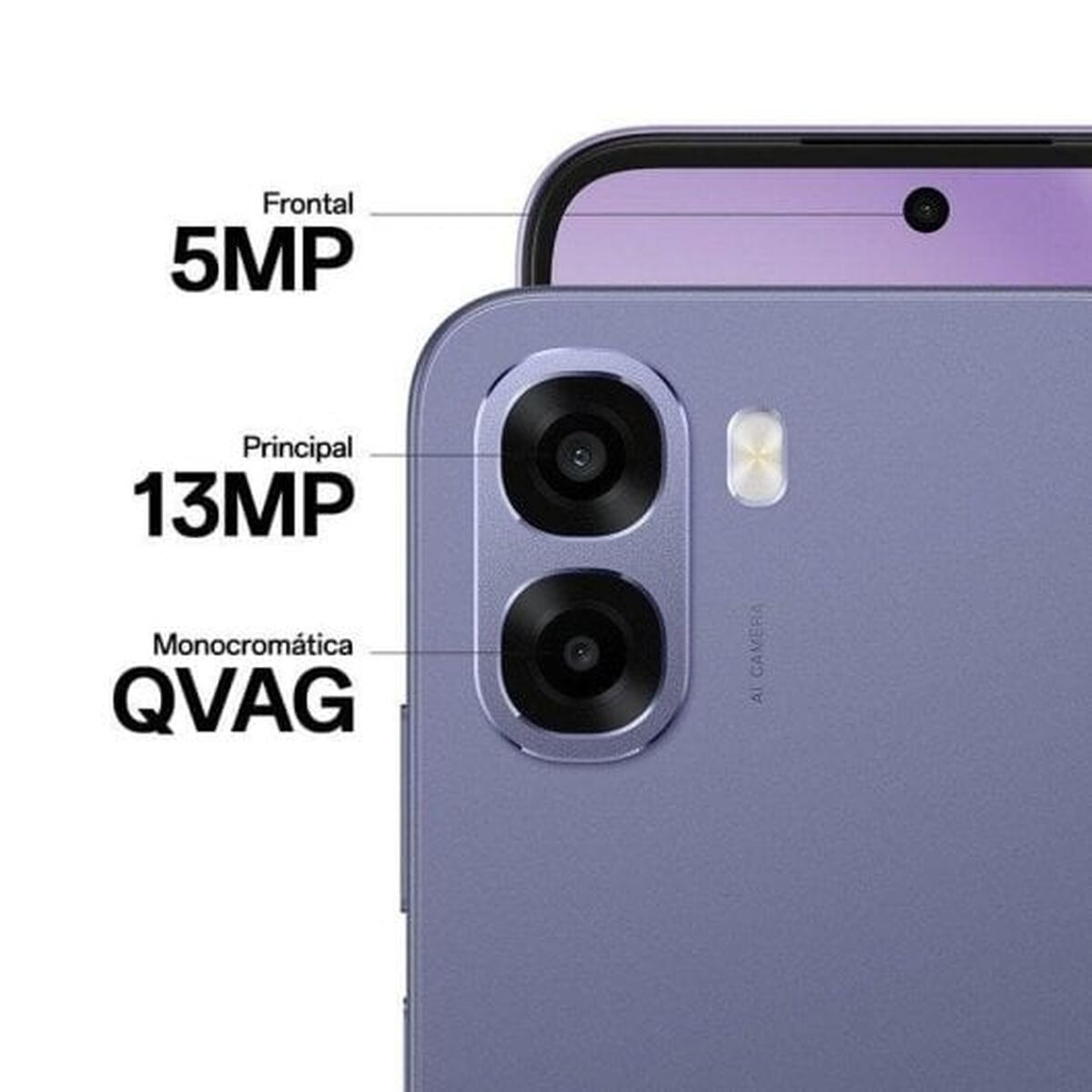 Smartphone Oppo A6X 128 GB 6,75" mediatek dimensity 6300 4 GB LPDDR4x