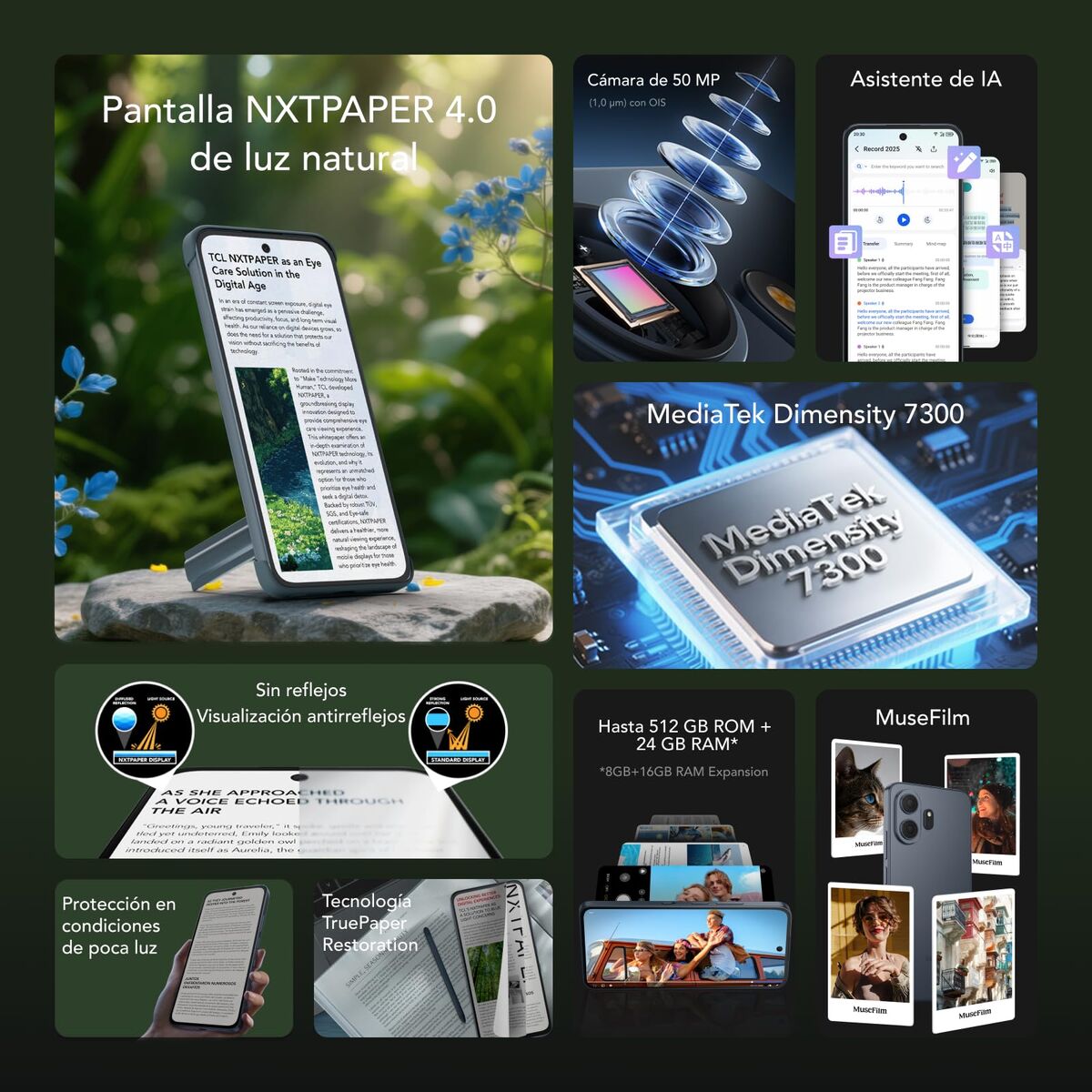 Smartphone TCL T807D1-2CLCA112