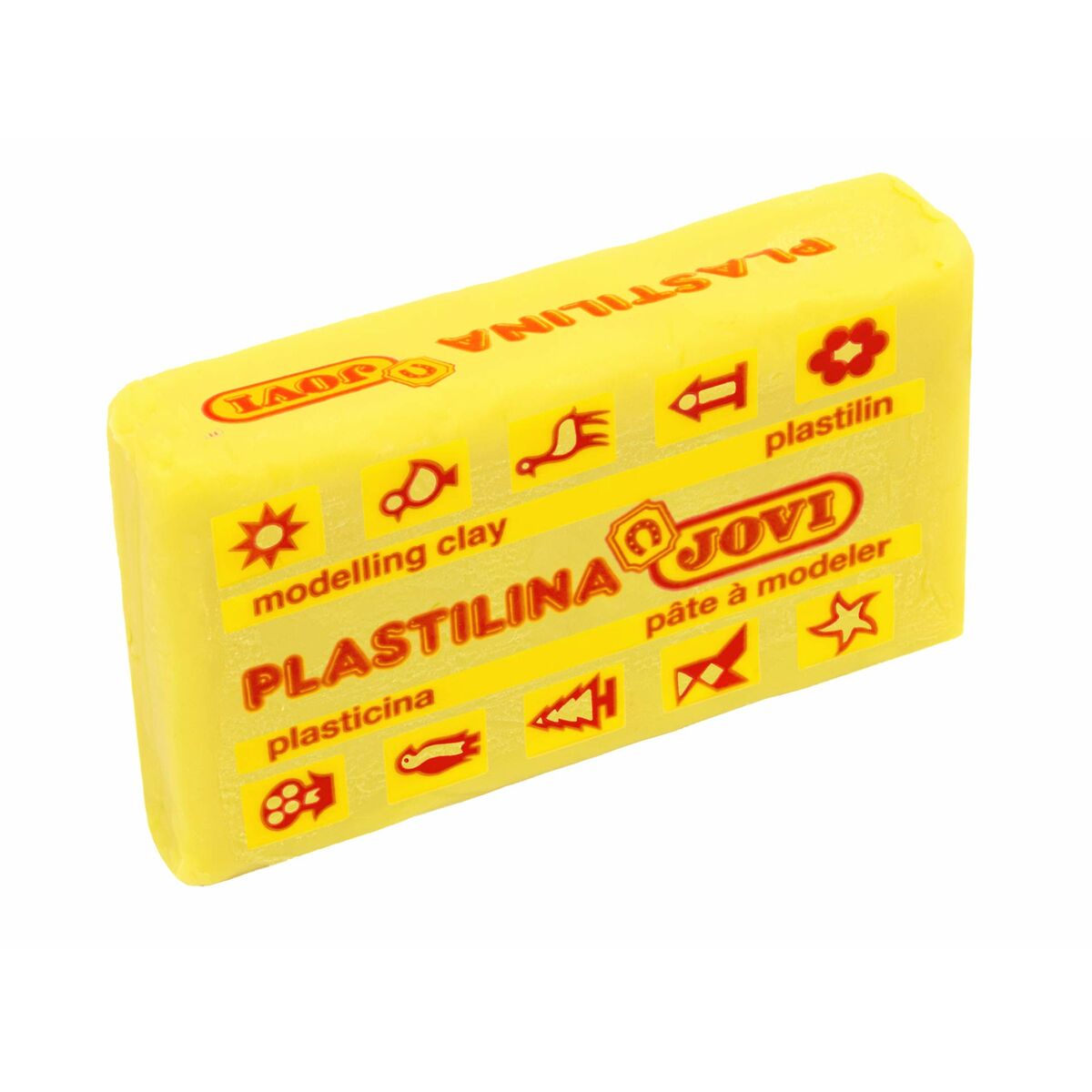 Plastilină Jovi Galben 50 g (30 Piese)