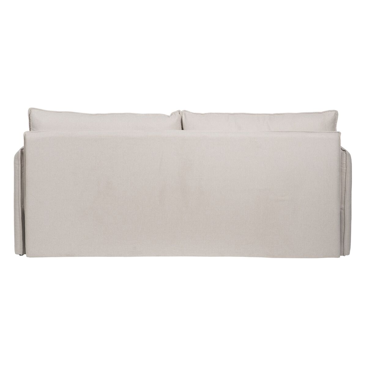 Canapea Bej Poliester Lin 210 x 93 x 95 cm