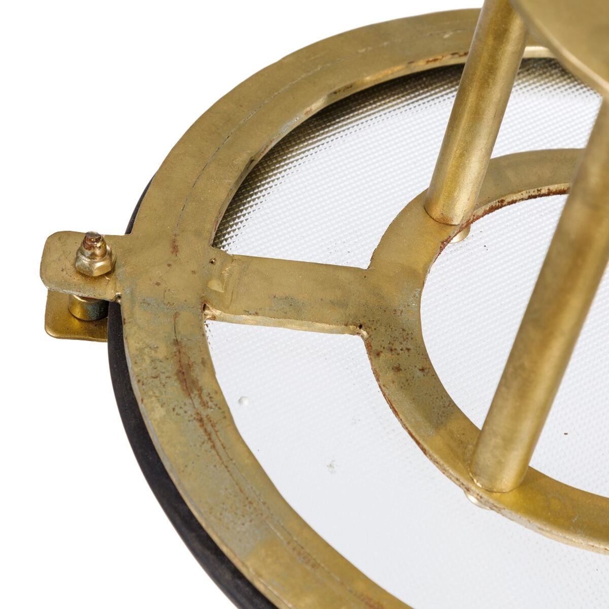 Lustră Bronz Geam Fier 40 W 240 V 35 x 35 x 28 cm Modern