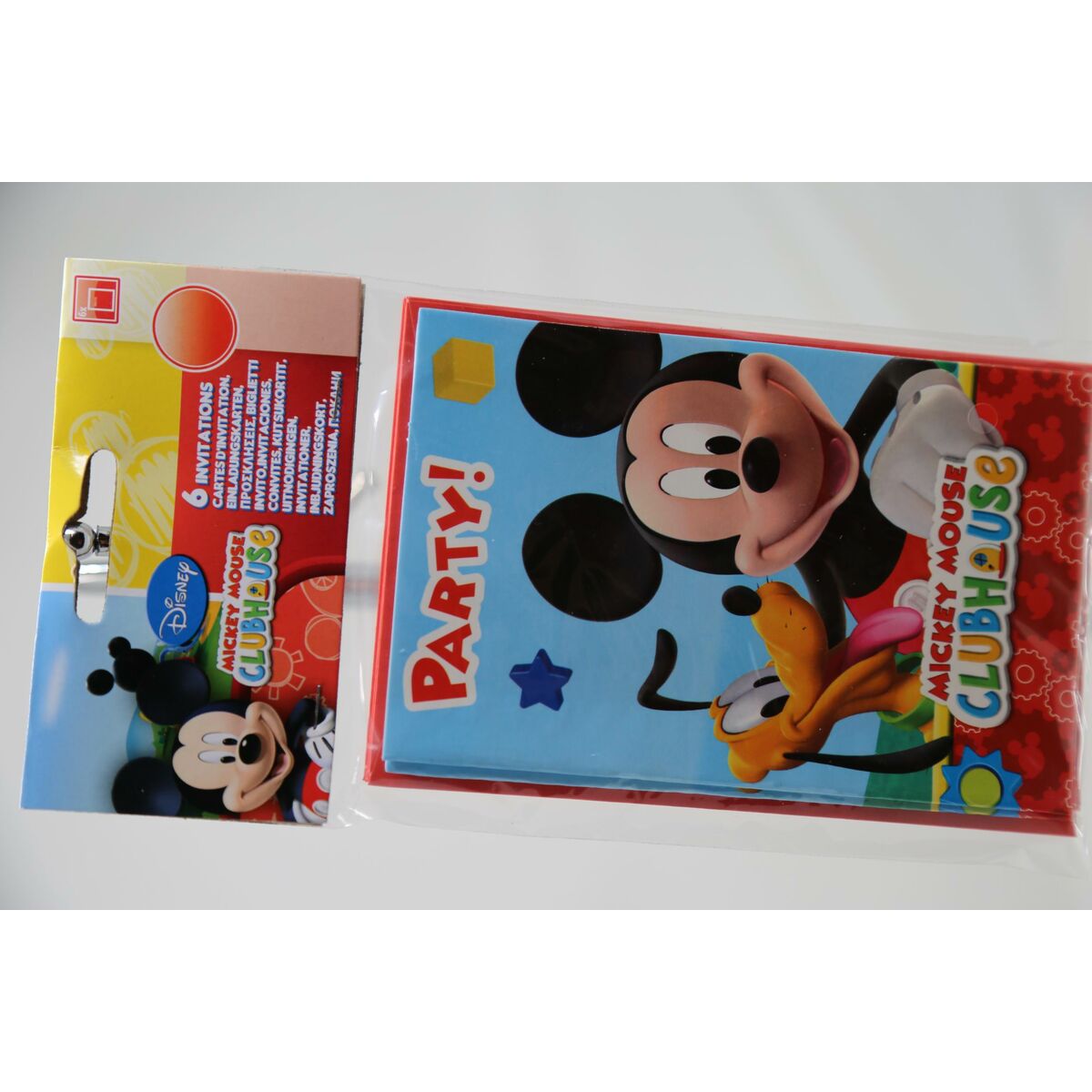 Set Articole de Sărbătoare Mickey Mouse 66 Piese