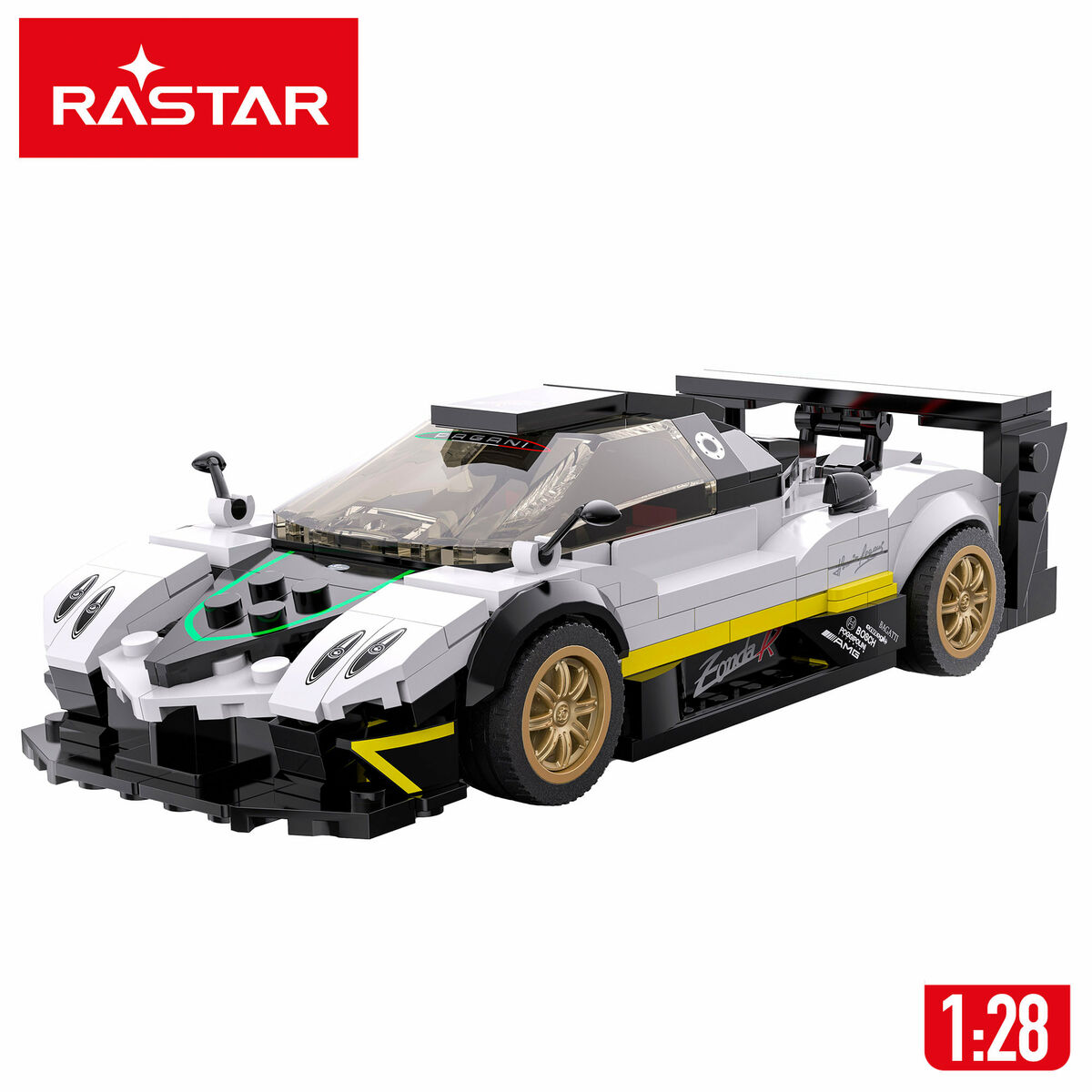 Set de Construcție Pagani Mașină 387 Piese
