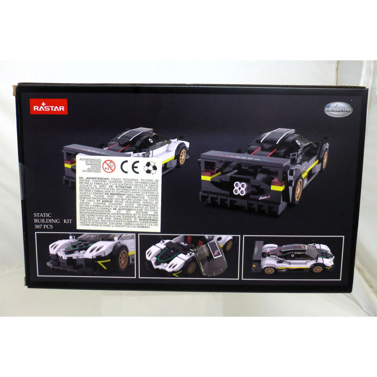Set de Construcție Pagani Mașină 387 Piese