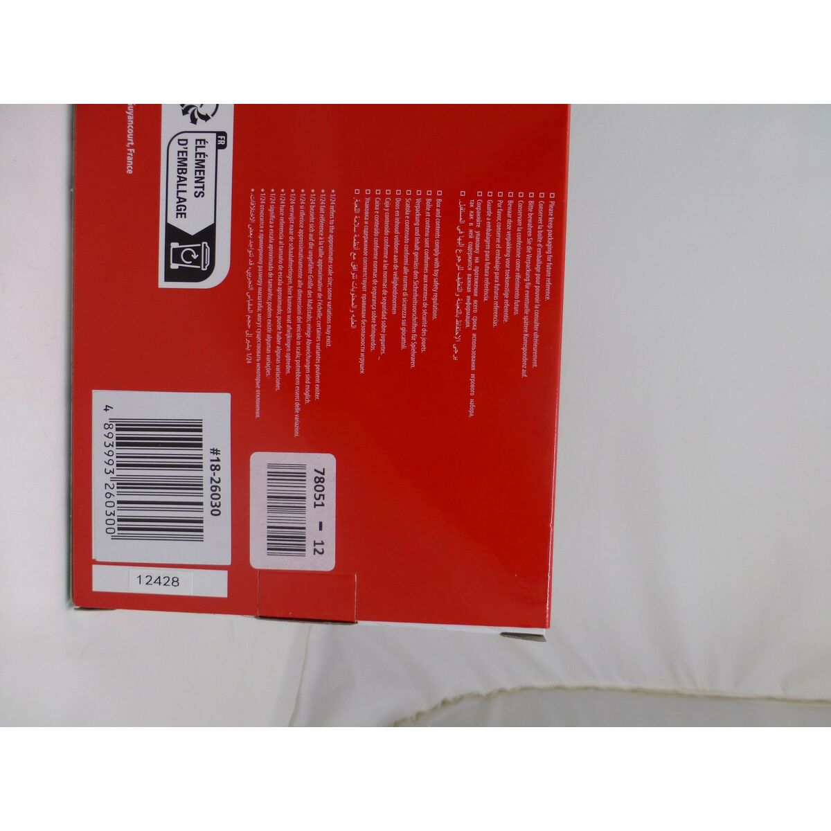 Mașină Bburago Ferrari Purosangre 1:24