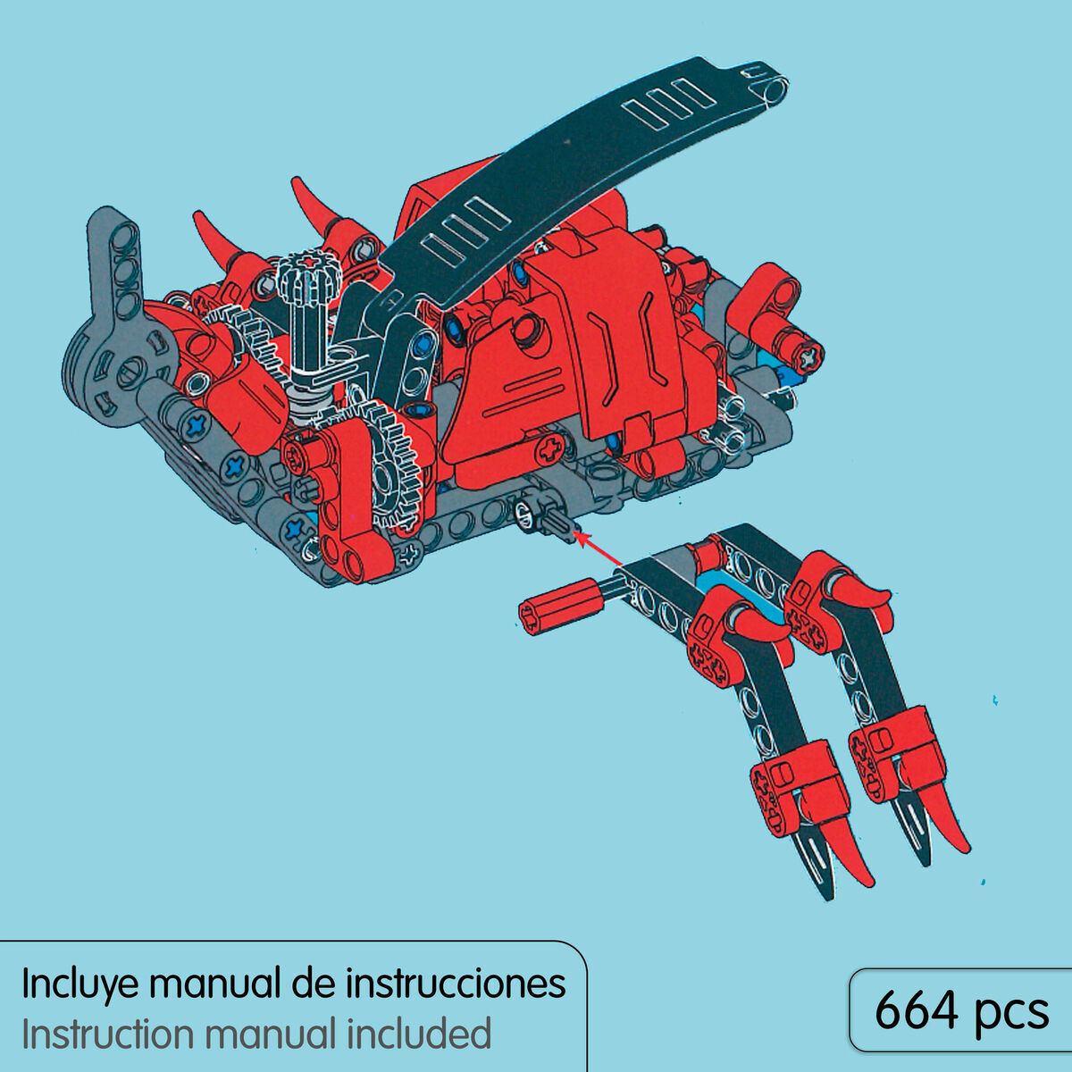Set de Construcție IM Master 664 Piese