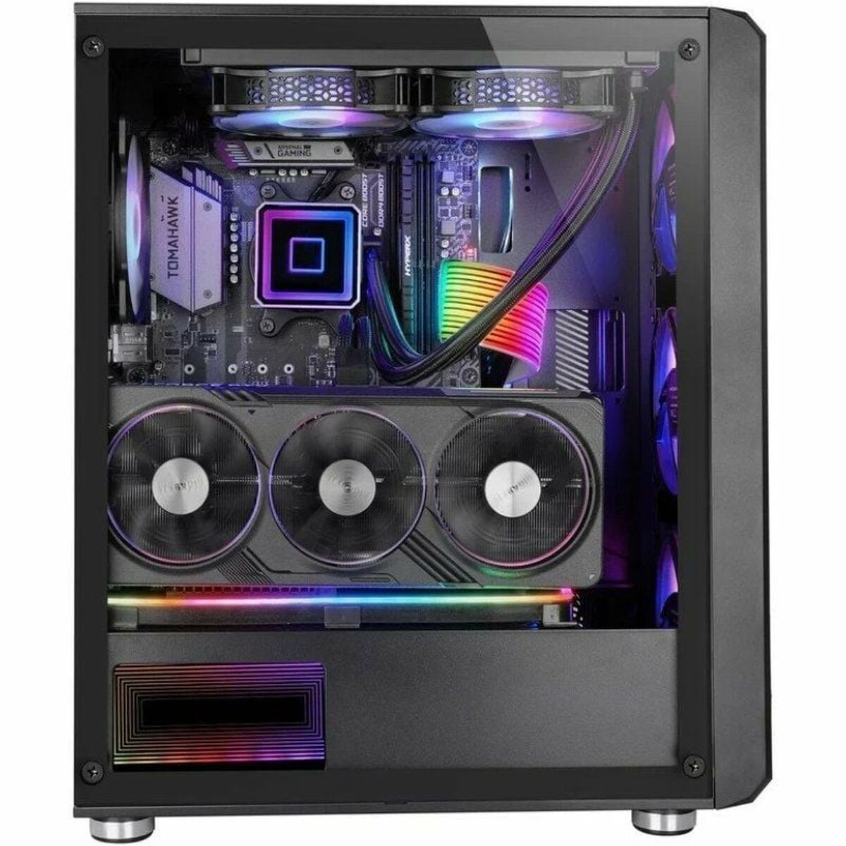 Unitate Semi-tower ATX Mars Gaming MCVAULT Negru